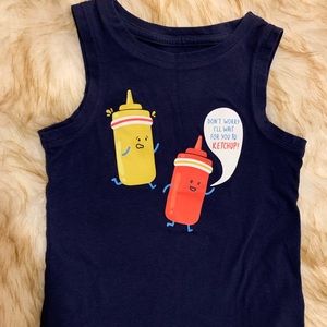 Toddler tank size 4t fits like 3t
